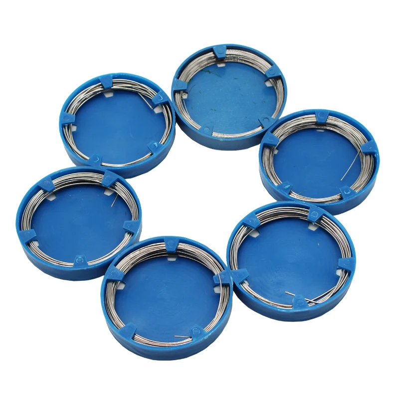 

50g Dental Stainless Steel Wire 0.5/0.6/0.7/0.8/0.9/1.0mm For Orthodontic Teeth Surgical Instruments