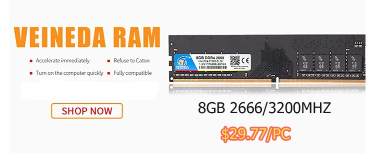 video card for gaming pc VEINEDA Original RX 550 4GB Video Cards GPU GDDR5 Graphics Cards PC Desktop Computer Game Map PCI-E X16 for AMD Radeon RX550 4GB video card for gaming pc