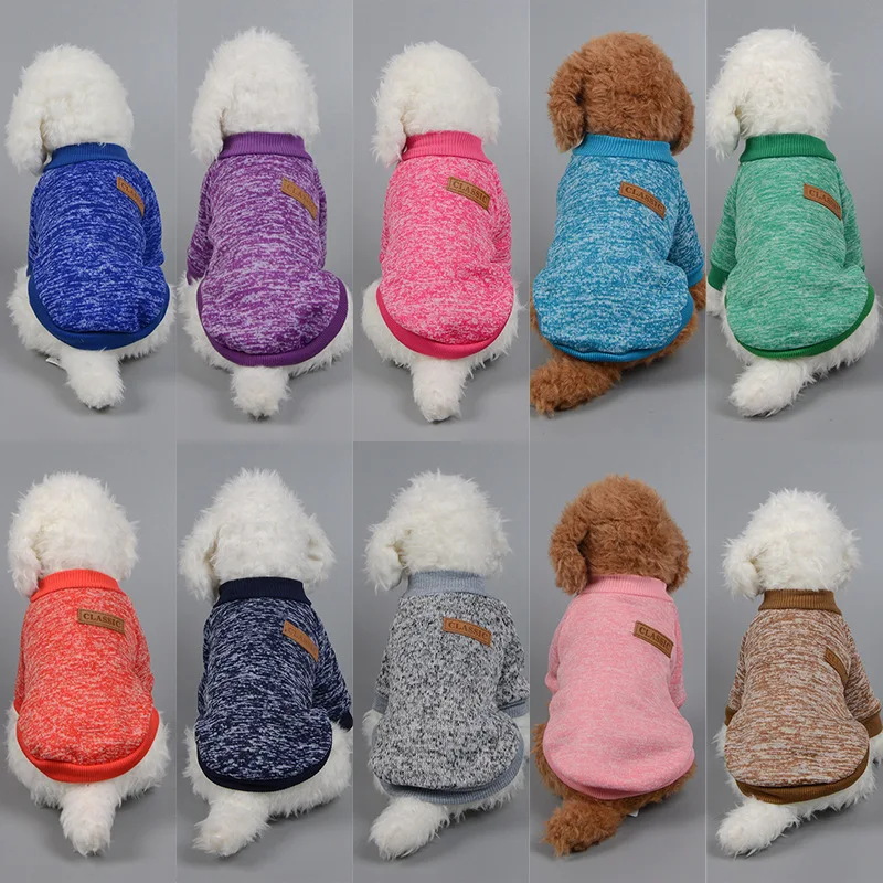 Двусторонний поставщик теплая кофта с капюшоном для домашнего животного товары для домашних животных производители одежды для собак осень-зима новые стильные свитеры для домашних животных