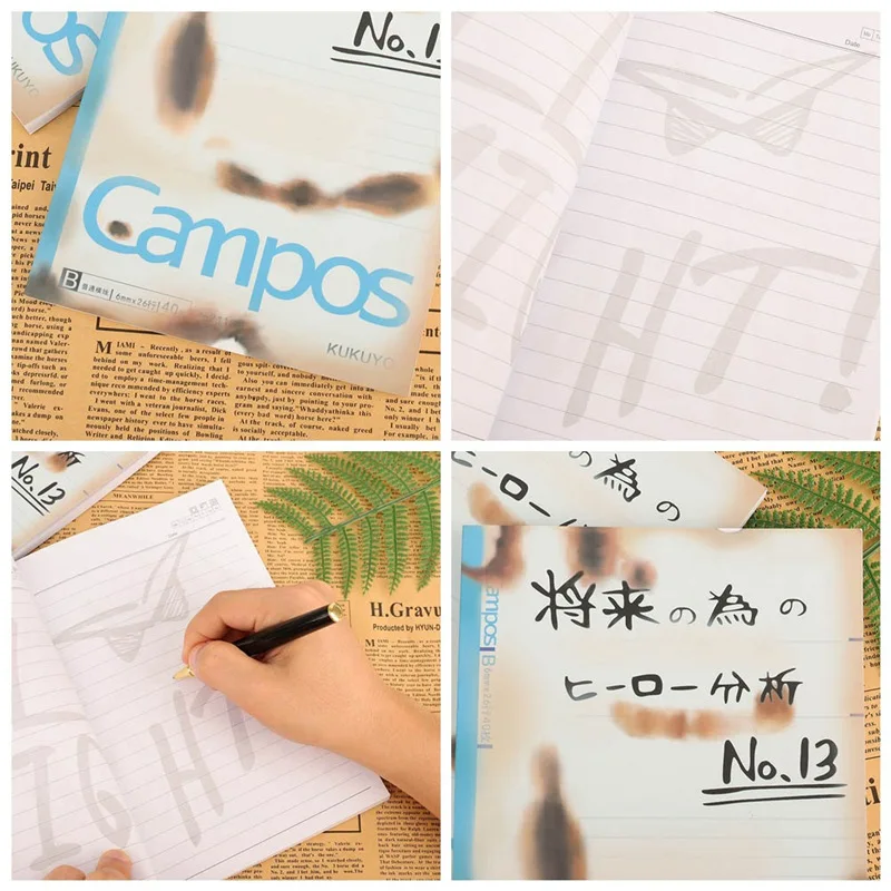 New Cute My Hero College Green Same Notebook Diary Weekly Planner Notebook School Office Supplies Kawaii Stationery