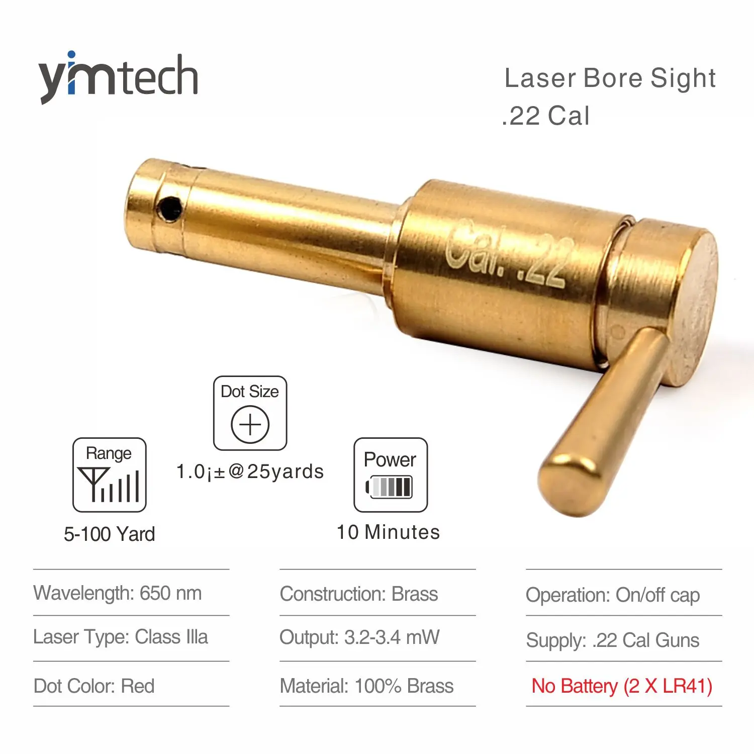 .22 hunting Highly Accurate Boresighter Red Dot Laser Bore