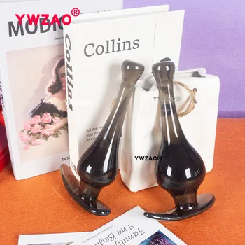 YWZAO Male Women Anal Massager Beads Sex Toys Tail Butt Prostate Adult Plug Expander For Dilator G64 2