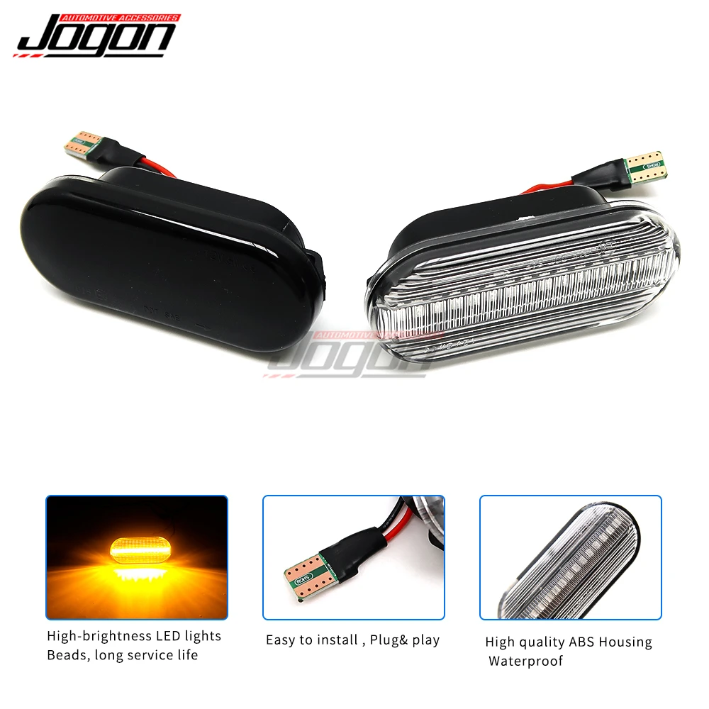 Per Volkswagen Vw Bora Golf 3 4 Passat 3Bg Polo Sb6 Dinamico Turn Luce Di Segnale Led Side Fender Indicatore Sequenziale Lampeggiante Della Lampada