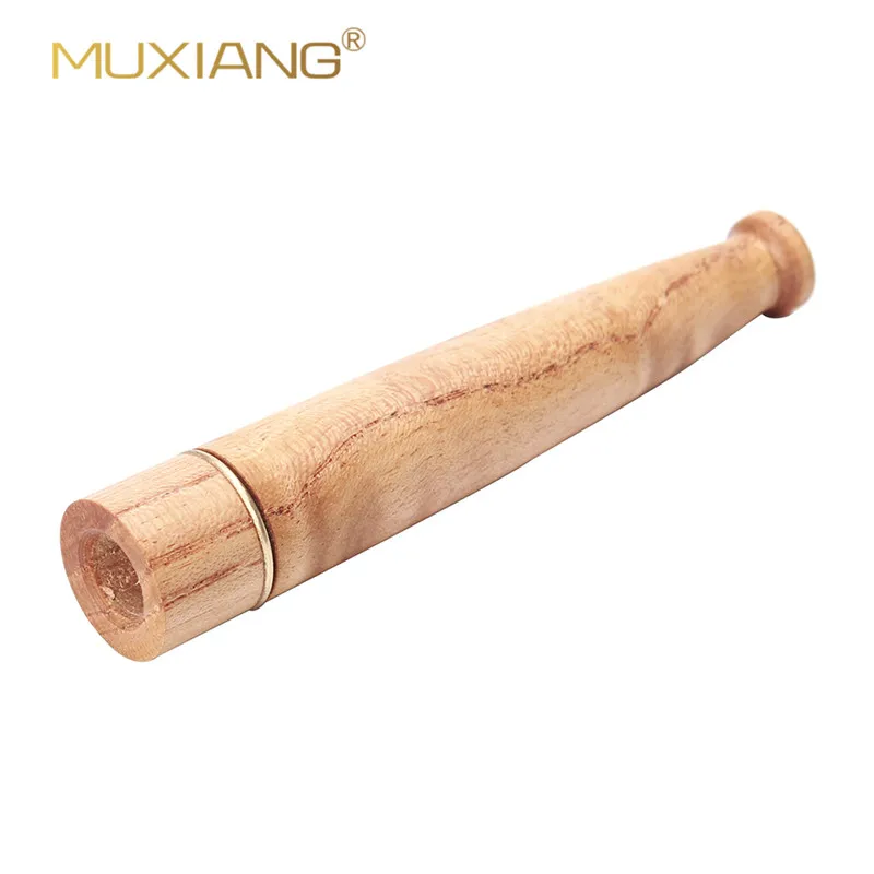 MUXIANG 79 мм Ailanthus деревянный портсигар мундштук с 9 мм активированный угольный фильтр bf0005