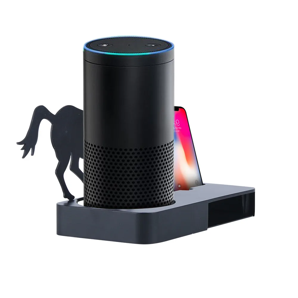 Настенное крепление, вешалка держатель Подставка Кронштейн для Amazon Echo Dot 2-го поколения telefon tutucu soporte celular# Y8