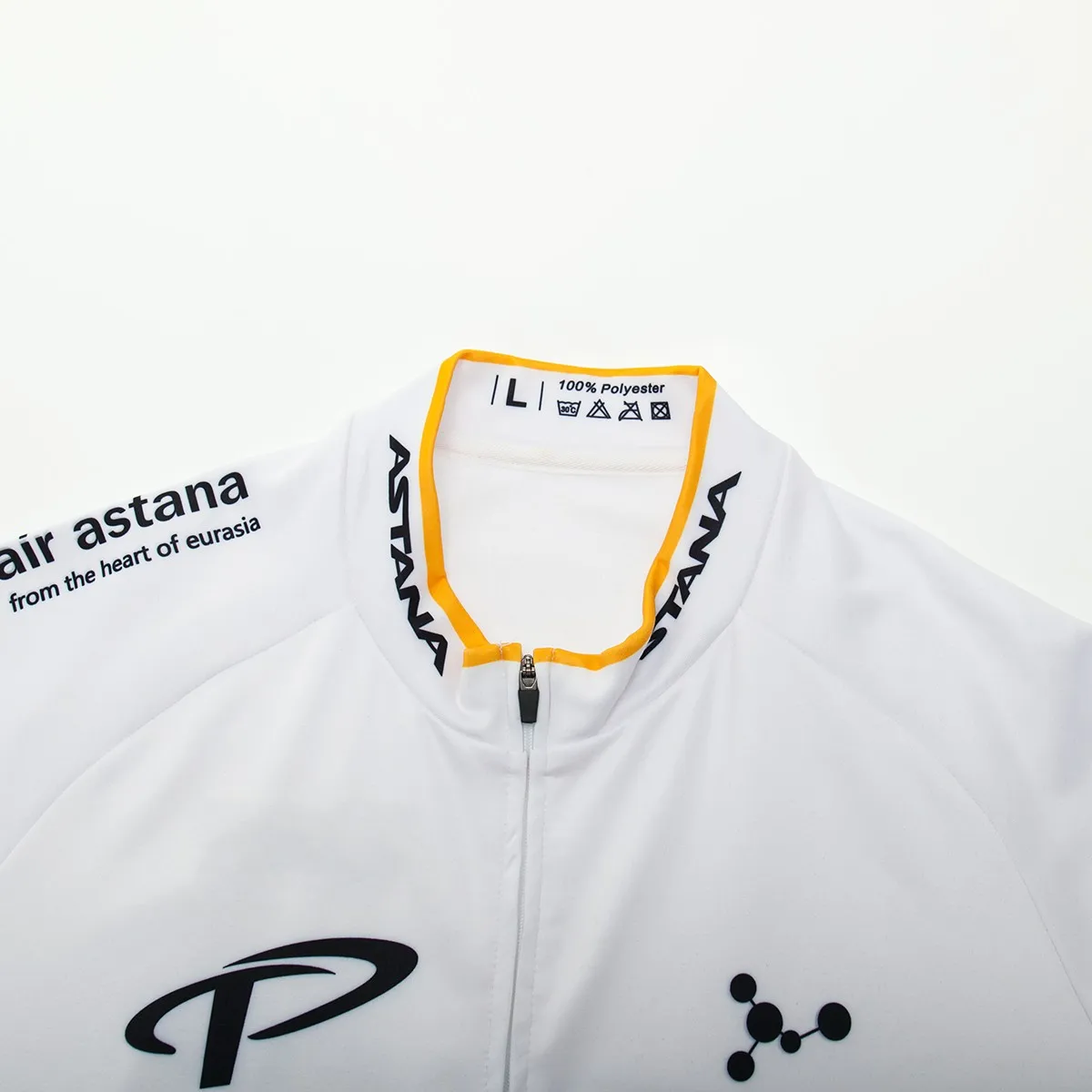 Команда Астана человек Велоспорт Джерси наборы зимняя эластичная одежда быстросохнущая 12D гелевая подкладка с длинным рукавом Спортивные колготки комплекты одежды