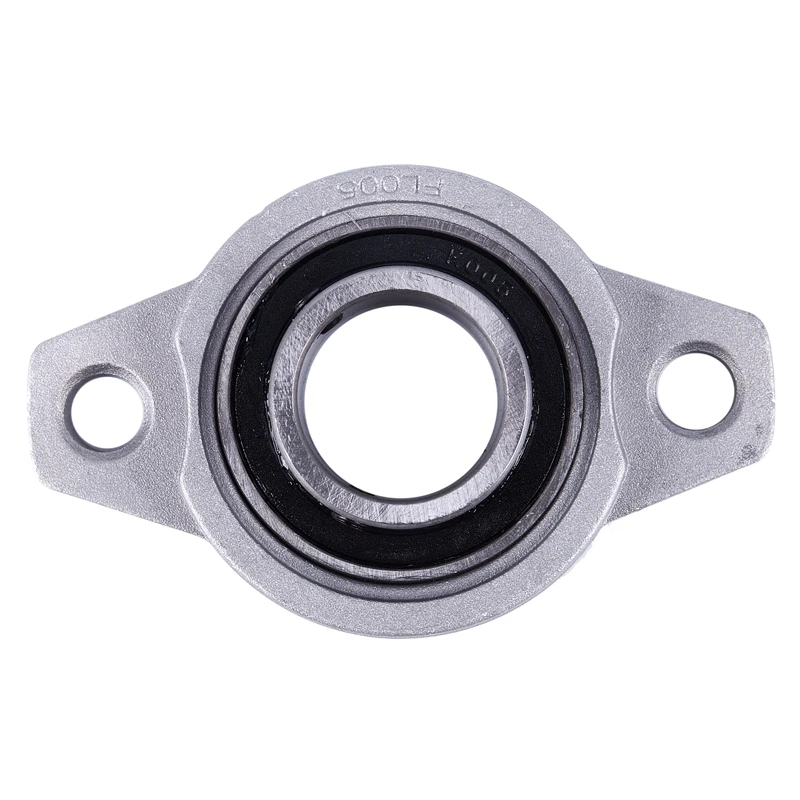 KFL005 на станке с ЧПУ центрирующая Подушка опорный фланец подшипника с фокусным расстоянием 25 мм вал