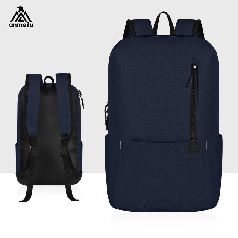 ANMEILU открытый 10L рюкзак для путешествий, сумки для альпинизма для мужчин и женщин, спортивные сумки, рюкзаки для пеших прогулок - Цвет: Темно-синий