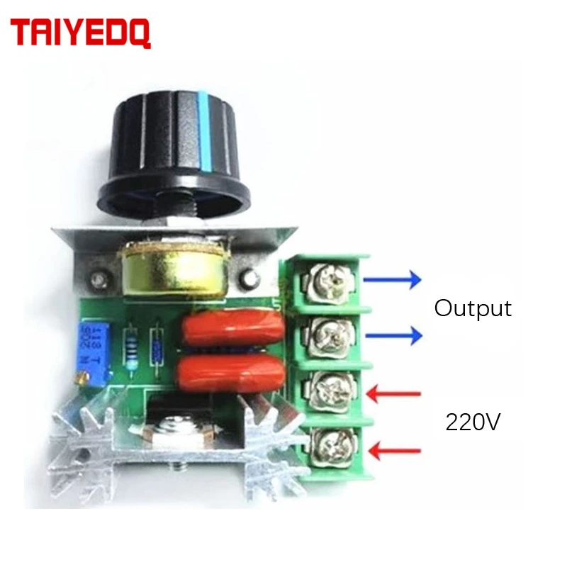 Electronic Voltage Regulator | 220v Motor Speed Control | Speed Control Module - 220v Ac -