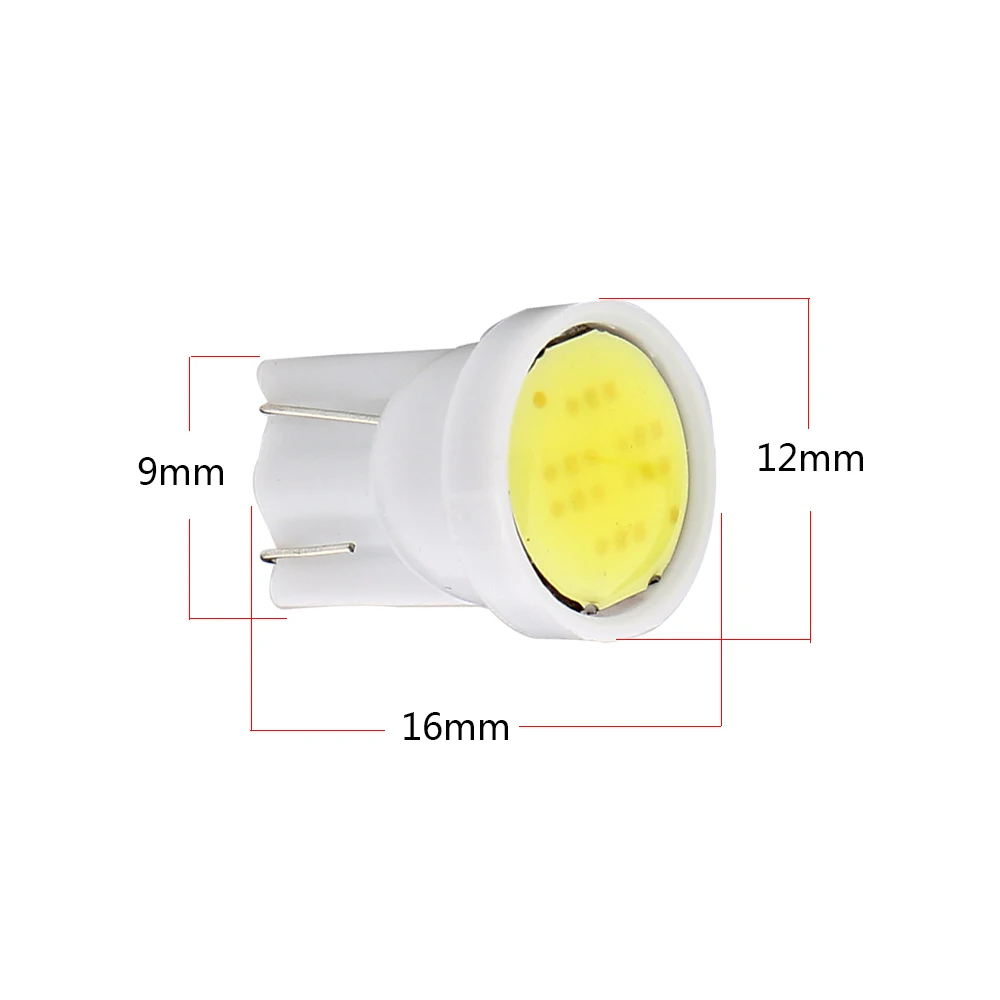 YM E яркий 10X T10 194 168 W5W 24V 12V COB 2W Светодиодный Автомобильные фары Подсветка салона