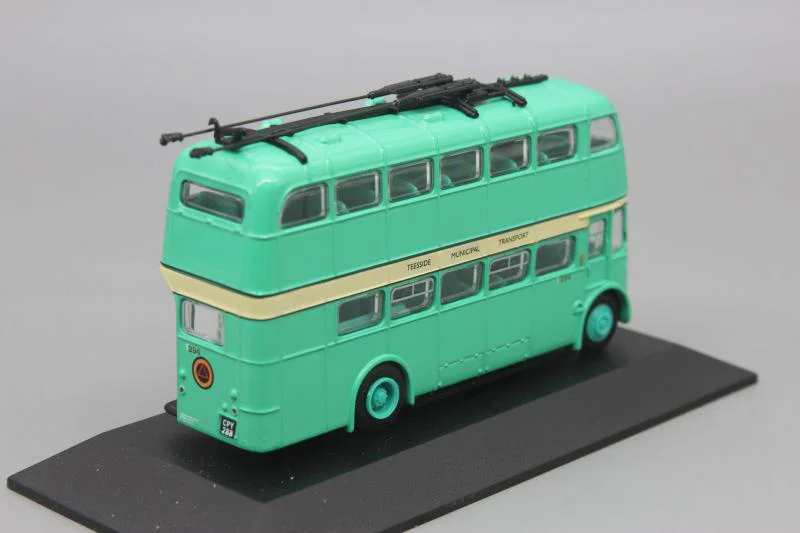 1/76 сплав литой Лондонский двухэтажный троллейбус модель игрушечного автомобиля большие британские автобус трамвай коллекция игрушек