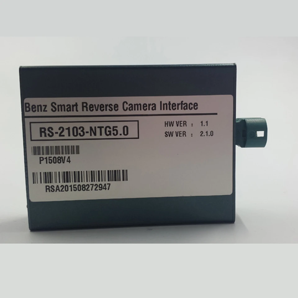 #*Cheap Equipped 2 Camera Inputs Rear And Front On Factory Screen Multimedia Integration Video Interface For Mercedes C class C350 2018