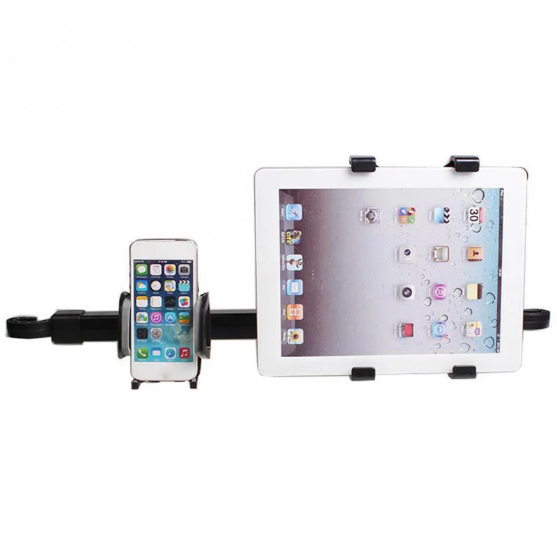 2 в 1 Универсальный Автомобильный планшет PC держатель для телефона стойка 360 градусов заднее сиденье подголовник Подставка Кронштейн для iPad