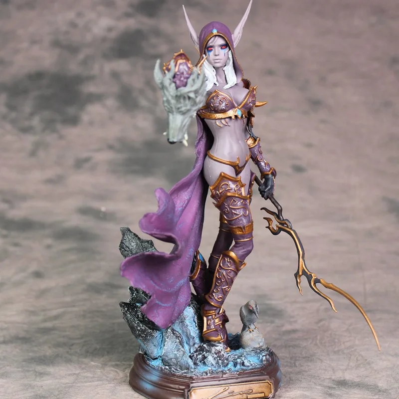 

Hi Jiafa World of Warcraft Sylvanas Ghost Queen Statue Boxed Garage Kit Model