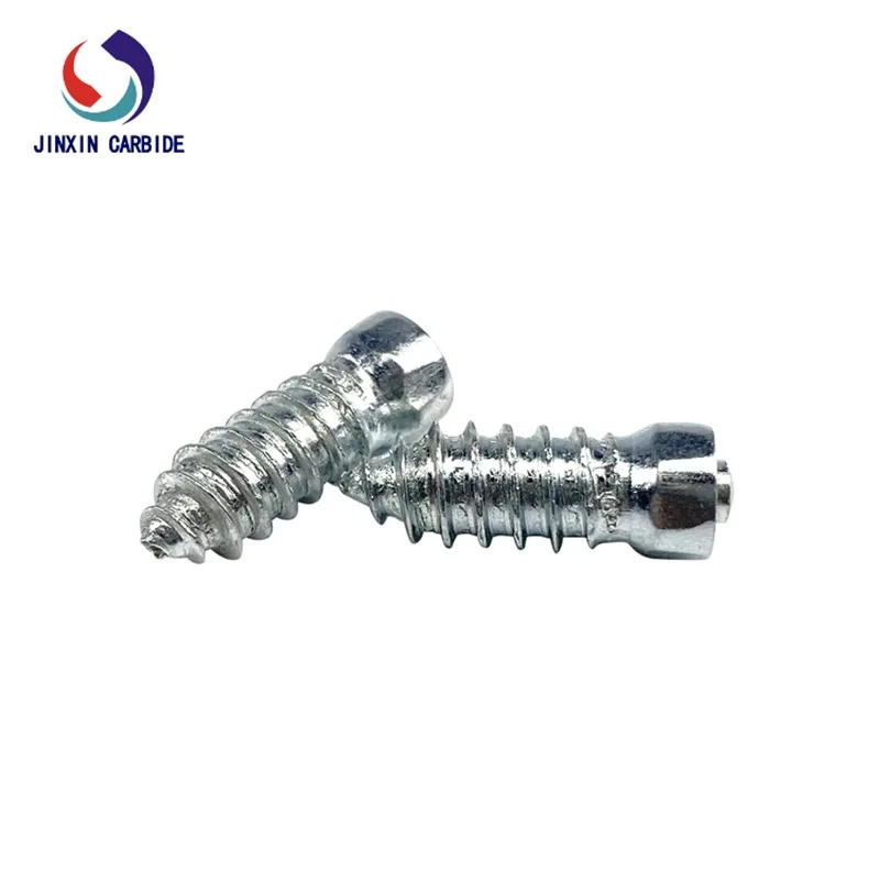 100pcs 18mm Spikes for Tires Car Tires Studs Spikes Wheel Car Snow Chains For Vehicle Truck Motorcycle Wheel Chain