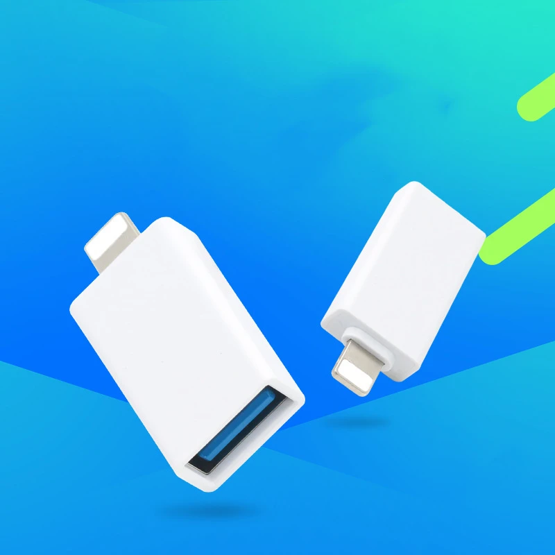 

OTG USB Adapter Charging Adapter Powering External Devices Charging Transmission Connector for Iphone