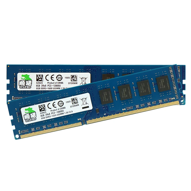 Hynix чип DDR3 2 ГБ 4 8 4G 8G 1066 МГц 1333 1600 память для настольного ПК 1 5 в DIMM ОЗУ|Оперативная