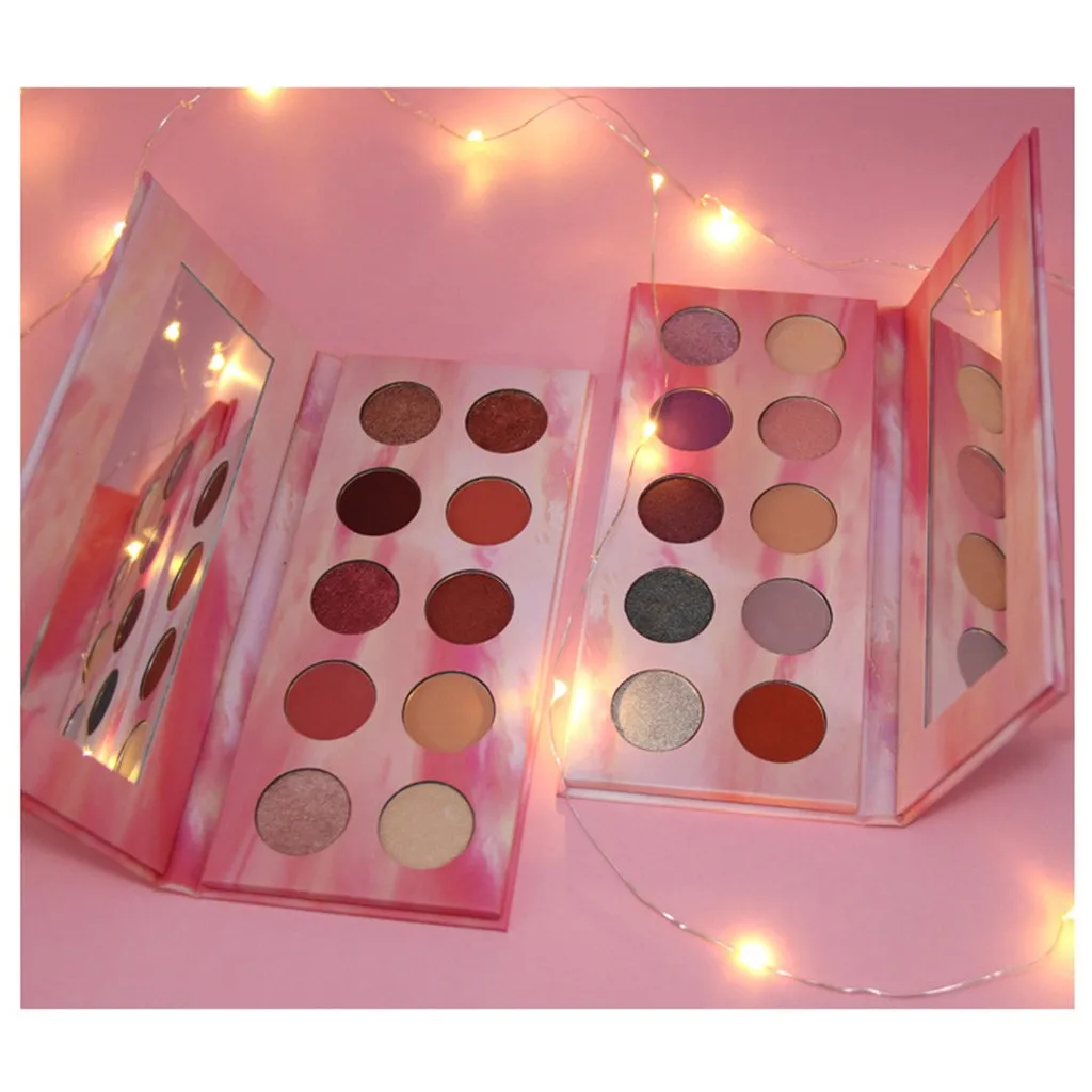 Цветное блюдо для макияжа 10 тон Lubricious Dish Setting Sun Bright Eye Shadow |