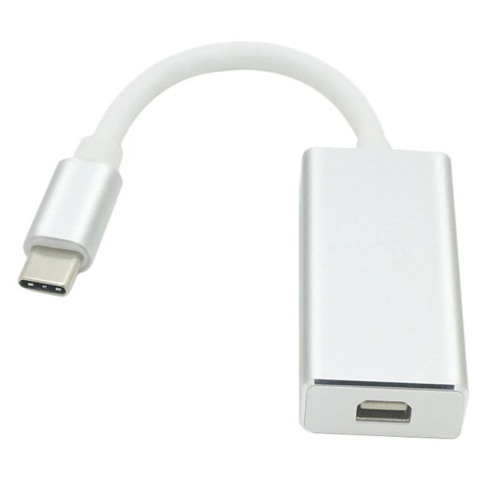 Тип-c USB 3 1 Мини DP 4K 60 Гц адаптер Thunderbolt USB-C мини портов дисплея конвертер для MacBook Pro |