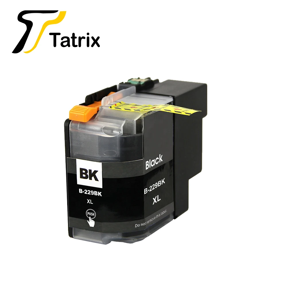 Tatrix LC229 LC229XL премиум черный совместимый картридж принтера для Brother MFC-J5320DW MFC-J5720DW - Цвет: 1 BK