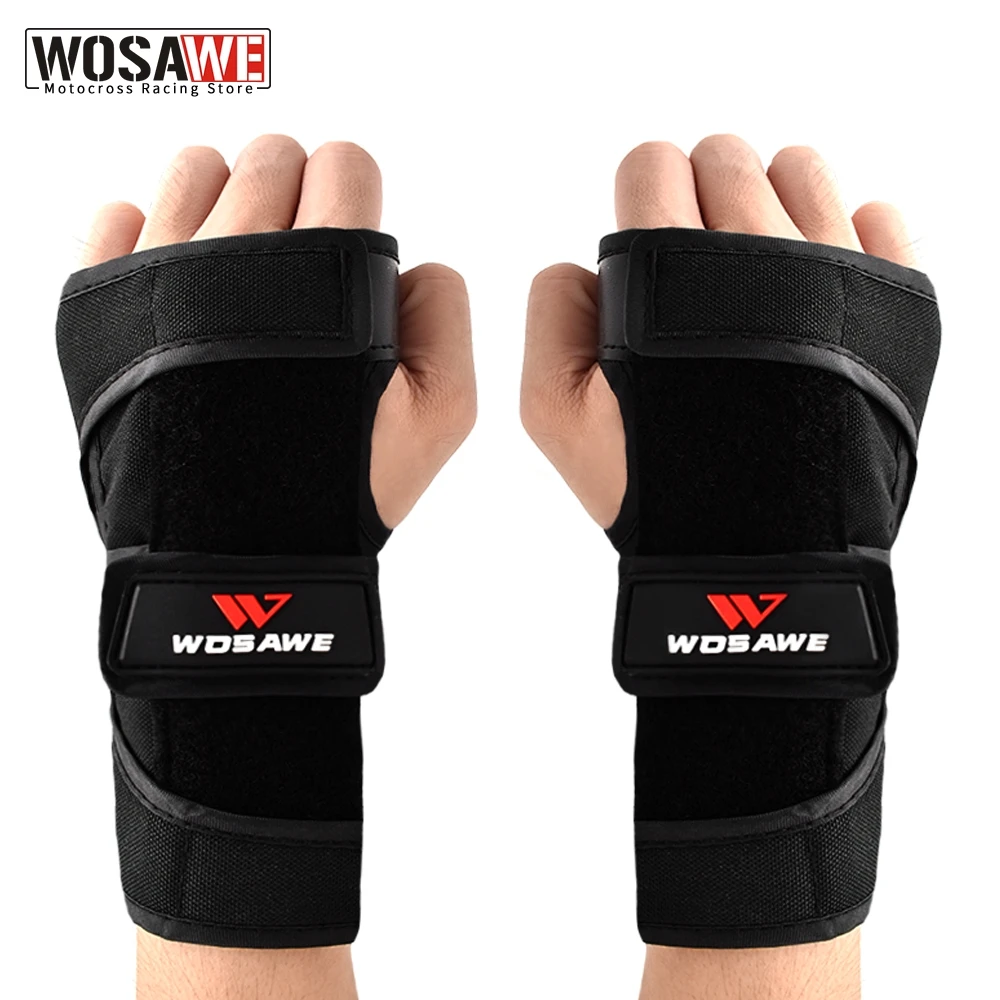 WOSAWE защита запястья для мотокросса рук катания на лыжах скейтбординга роллер