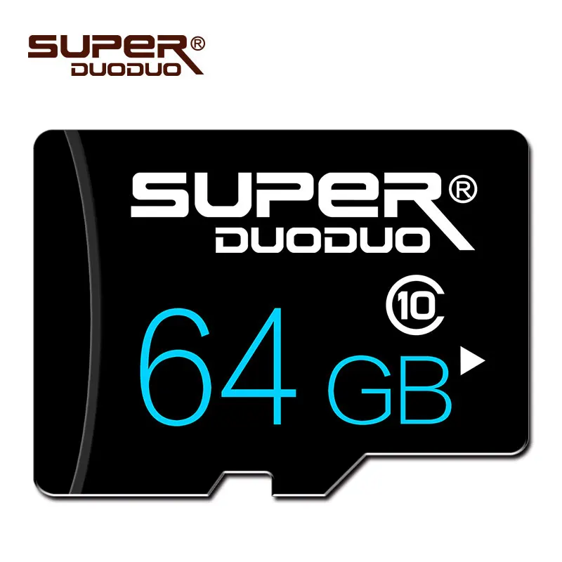 64GB Class 10 Высокоскоростная карта Micro SD 4 ГБ 8 ГБ 16 ГБ 32 ГБ 64 Гб карта памяти MicroSD C10 TF карта cartao de memoria для камеры телефона - Емкость: 64GB Class 10