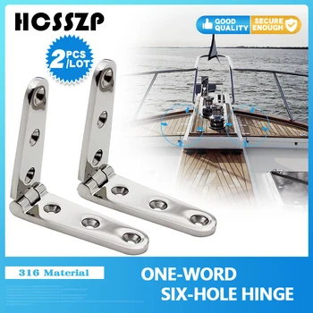 

2PCS 316 Stainless Steel Marine Boat Yacht Cupboard Cabinet Door Butt Hinge Furniture Marine Parts Replacement 28*153*4mm