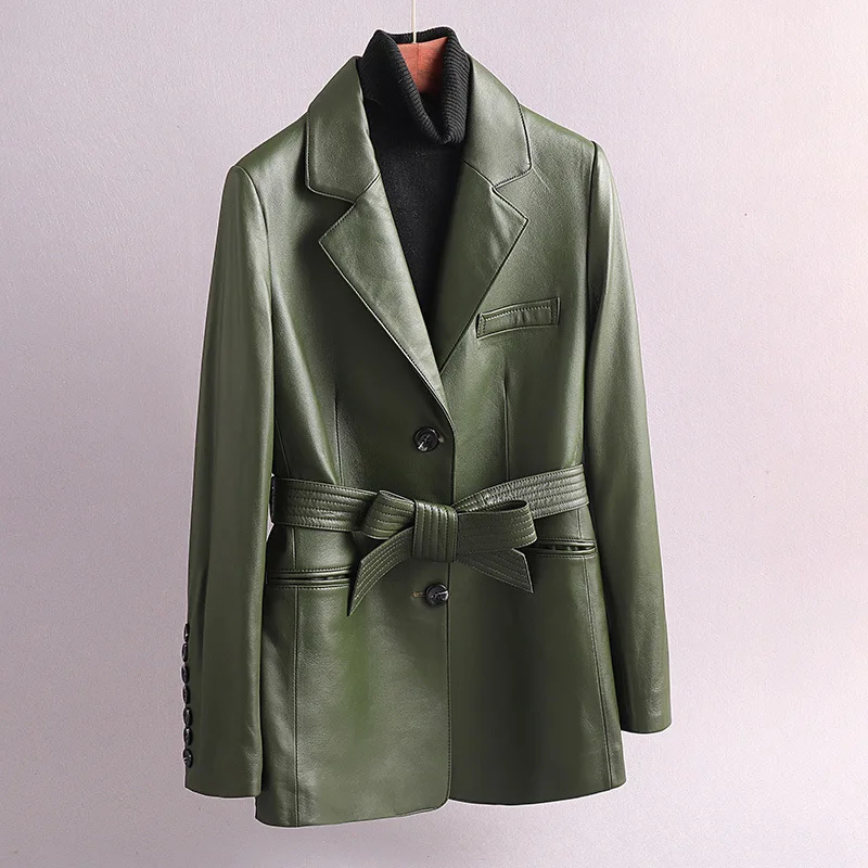 

Sheepskin Coat Spring Autumn Real Genuine Leather Jacket Women Clothes 2019 Real Fur Coat Korean Vintage Streetwear Tops ZT3979