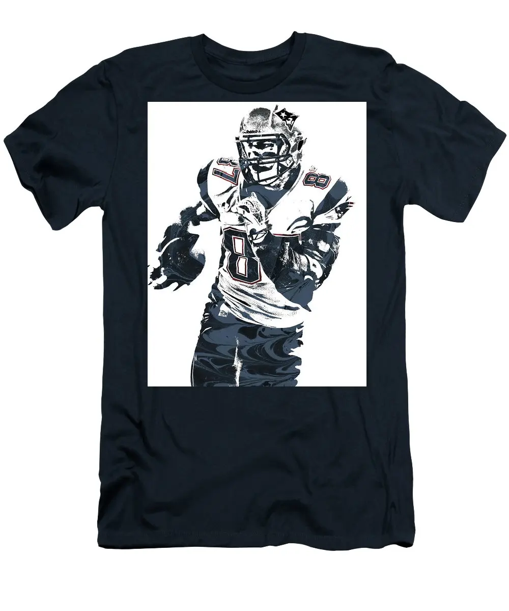 Rob Gronkowskipatriots Pixel Art 5 Мужская футболка |