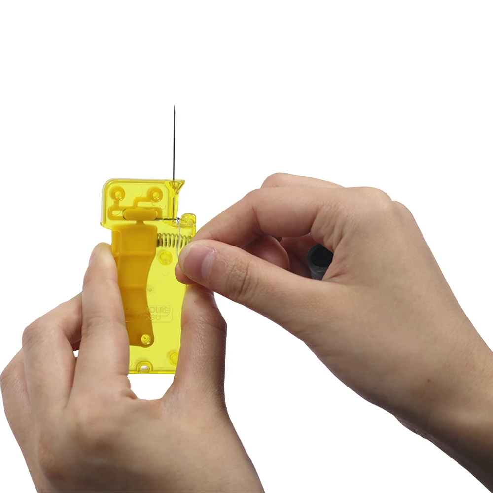1Pc Stitch Sewing Needle Threader Hand Sewing Machine Needle Threader DIY Needlework Sewing Tools Needles Insertion Accessories