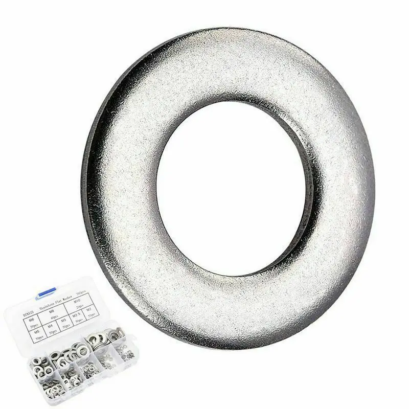 

Classified Gaskets Stainless Steel Flat Washers Sealing Ring Assortment Metric Tools Parts For Generators Ships Etc