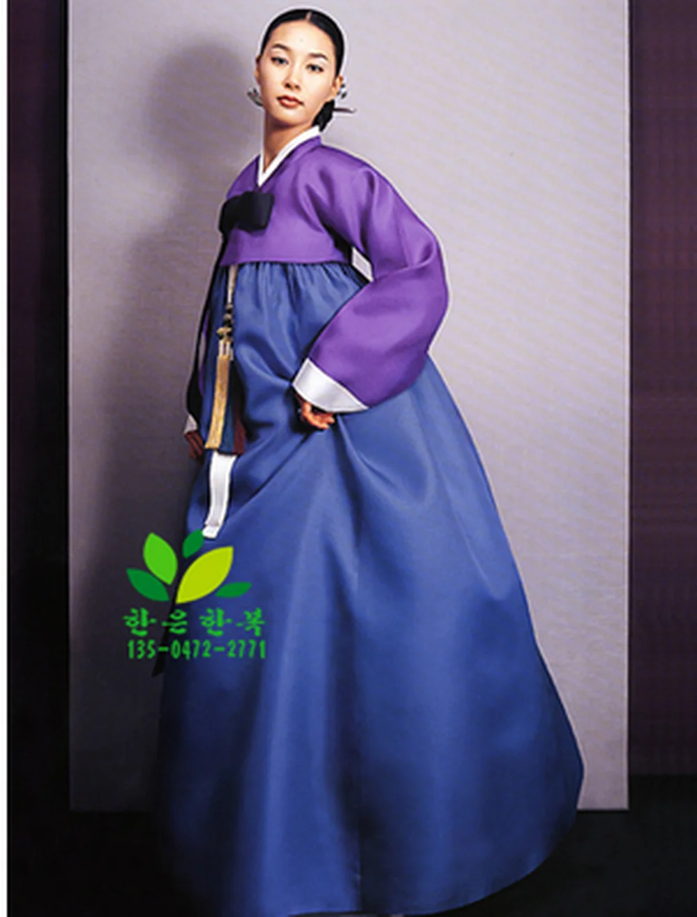 #Korean Hanbok Women/Dress Costume Ethnic Dance Traditional Long Sleeve Cosplay 