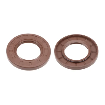 

uxcell Oil Seal 35mm Inner Dia 62mm OD 7mm Thick Fluorine Rubber Double Lip Seals 2Pcs