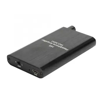 

Headphone Amp GV-A010 Aluminum Portable Rechargeable Support Impedance Gain Switch 3.5mm HiFi Headphone Sound
