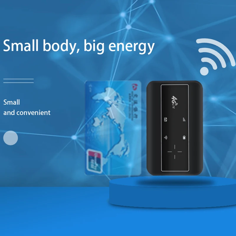 Tianjie Modem 4g Wi-fi Portátil Antena Externa Porta Crc9 Hotspot Roteador Lte Desbloqueado com Entrada para Cartão Sim - Imagem 2