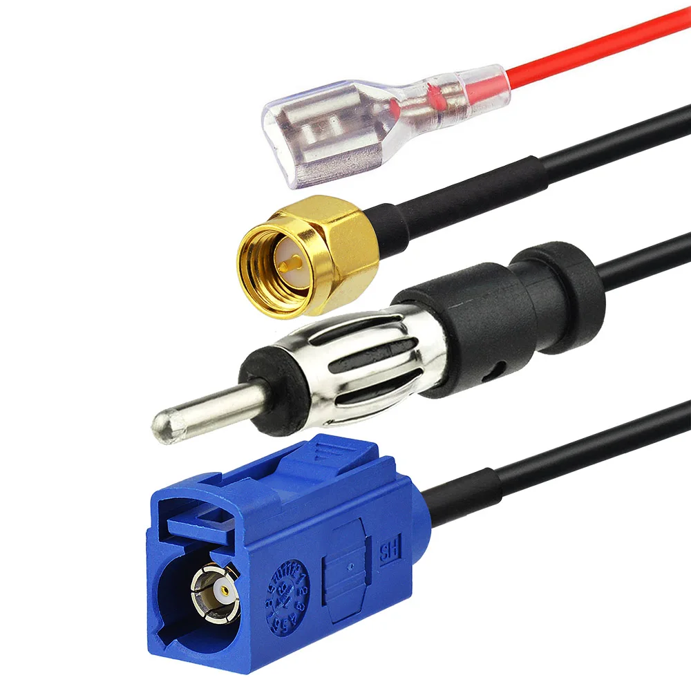 Superbat Car Digital Radio Antenna Amplified Aerial DAB/DAB+ GPS FM AM Compatible with Sony AutoDAB Roof Mount