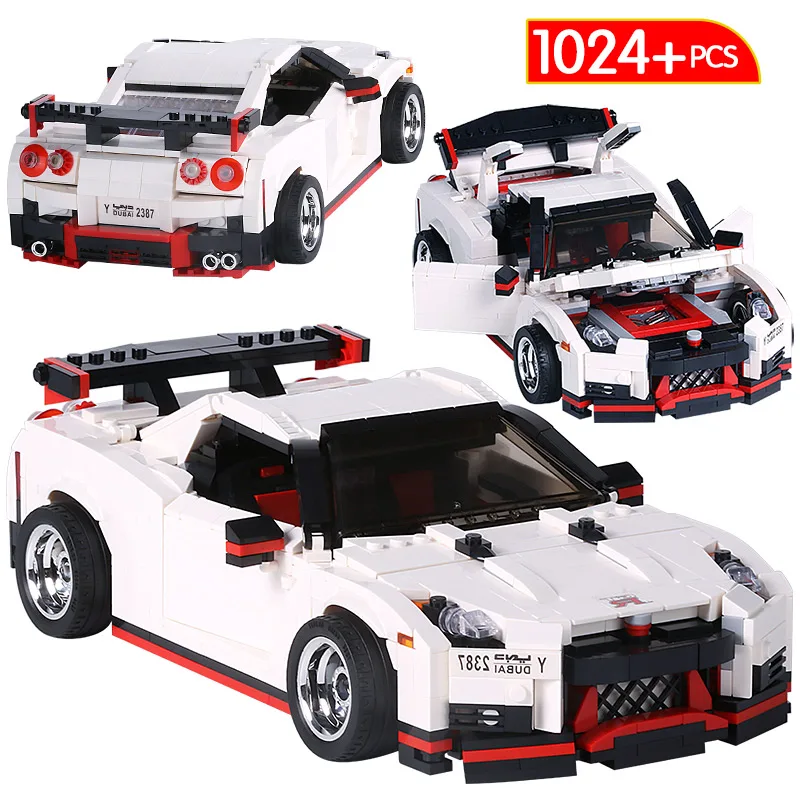 

City Creator Hood Roadster Series Model Building Blocks Legoing Technic Creative Sports Car Bricks Toys Christmas Gift For Kids
