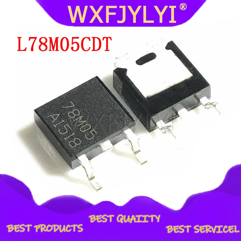 IC ổn áp L78M05CDT 78M05 5V 0.5A TO-252 hàng ST | Việt Nam