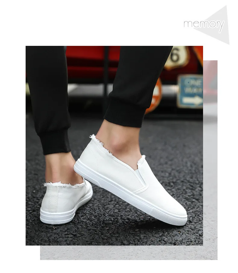breathable men canvas shoes casual
