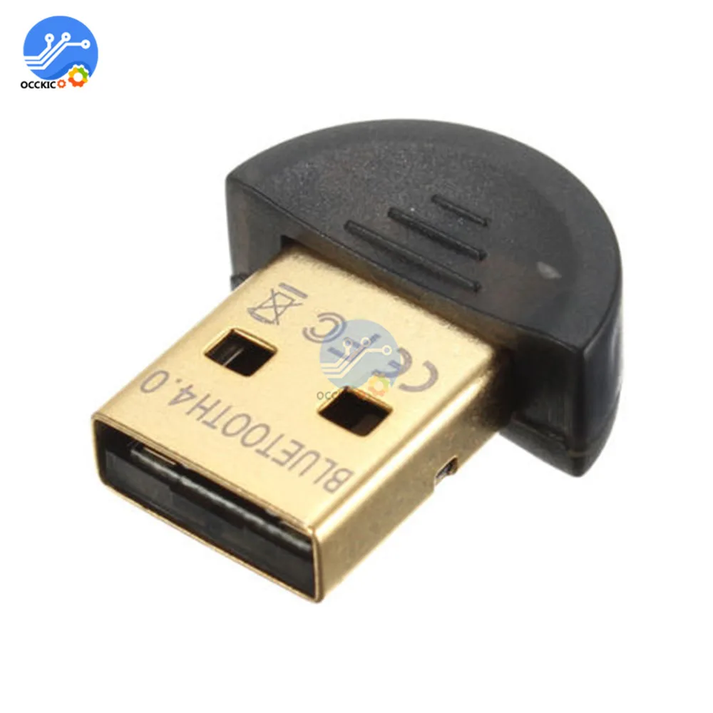 Двухрежимный беспроводной ключ CSR 4,0 Mini USB Bluetooth адаптер V4.0 для ноутбука Win Xp Win7/8 phone USB адаптер