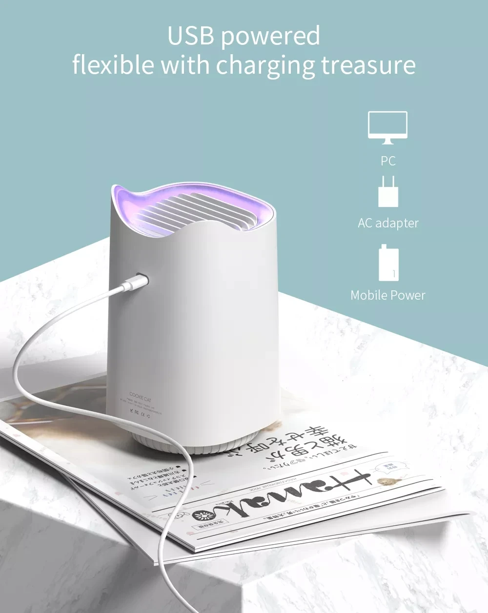 Xiaomi Mijia 3 Life Mosquito Killer лампа USB Зарядка Электрический москитный рассеиватель без излучения бесшумный москитный убийца 2 цвета Xiaomi Mijia 3 Life Mosquito Killer лампа USB Зарядка Электрический москитный рассеиватель без излучения бесшумный москитный убийца 2 цвета