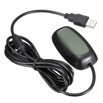 

Wireless Gamepad PC Adapter USB Receiver For M-icrosoft X-box 360 Game Console L41E