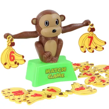 

Monkey Match Math Balancing Scale Number Balance Game Board Educational Toy for Child To Learn Add And Subtract