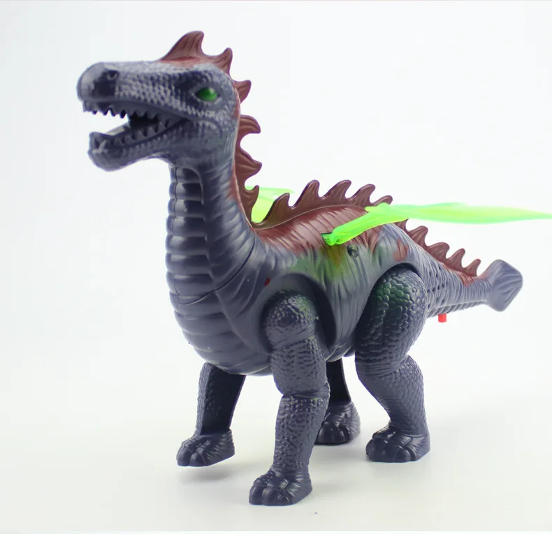 Стиль динозавр Юрского периода Модель Детский Электрический Дракон T-Rex звуковые игрушки стойло пластик имитация животного