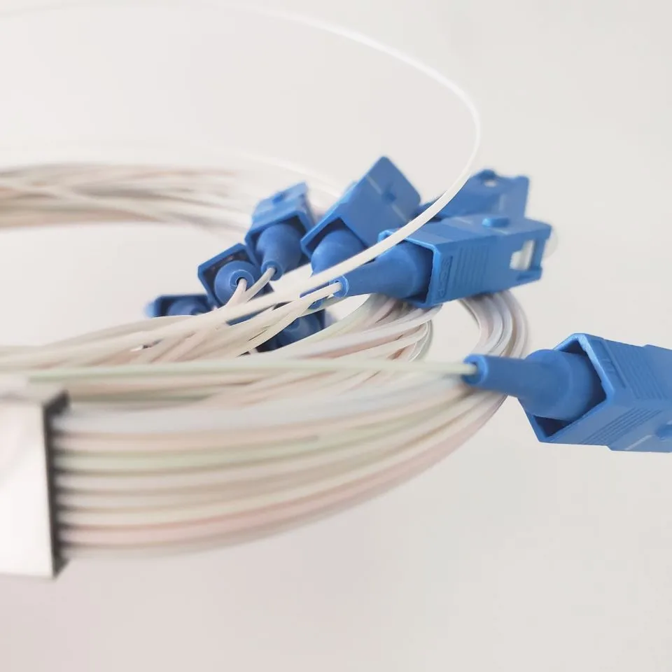 50 X Unidades Сплиттер PLC 1x8 Sc APC/UPC-Conectorizado