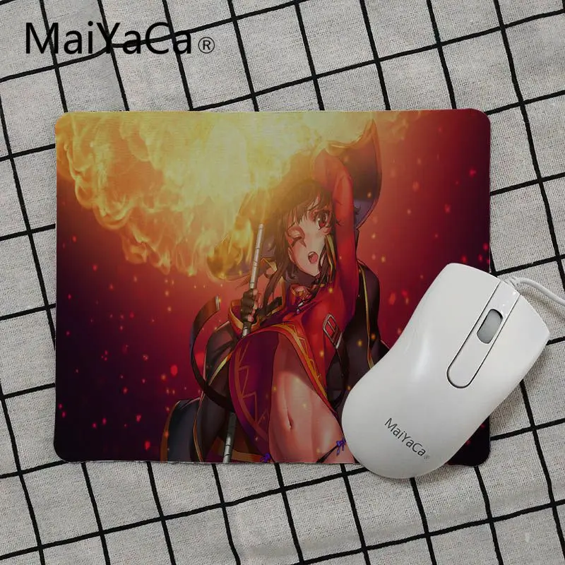 MaiYaCa Megumin Mahou Shoujo аниме девочки маленький Аниме Коврик для мыши ПК компьютерный Коврик противоскользящий ноутбук ПК коврик для мышки игровой коврик