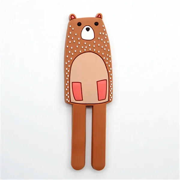 style 6 Мультяшный животный стикер на холодильник сувенир кролик медведь холодильники магнитная наклейка Детская Игрушка Рождество украшение дома 1 шт - Цвет: style 6