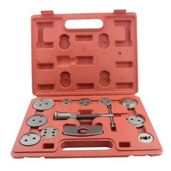 

12PCS Disc Brake Pump Adjustment Set Brake Pad Disassembly Tool Auto Repair Tool Set M8617