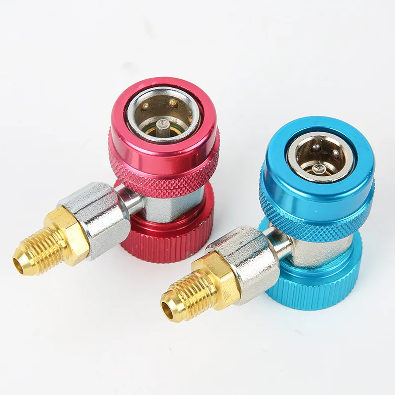 Auto Air Conditioning R134A Quick Coupler Fittings Freon Conversion kit