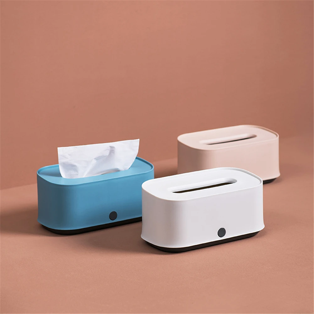Elemental Tissue Box Nordic Home Multi-function Trays Living Room Coffee Table Paper Towel Storage Home Daily Necessities